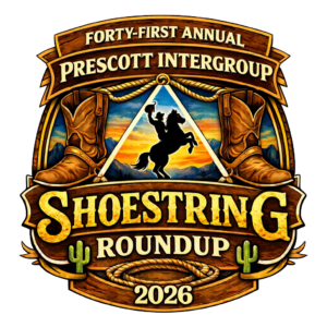 2026 Prescott Shoestring Roundup Logo