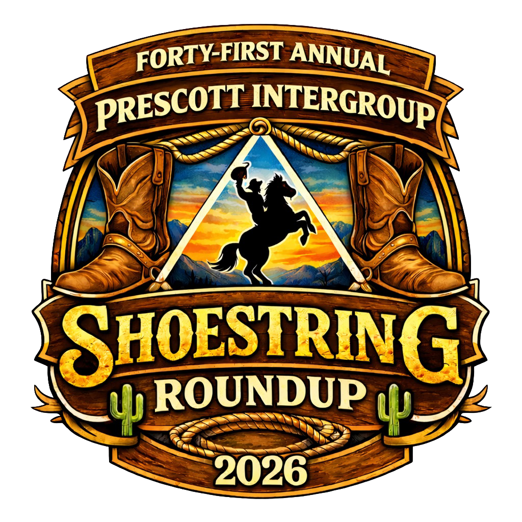 2026 Prescott Shoestring Roundup Logo
